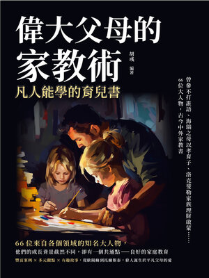 cover image of 偉大父母的家教術，凡人能學的育兒書